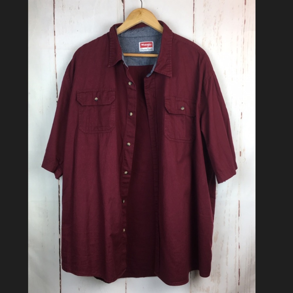 Wrangler Premium Quality Button Up Shirt 3X